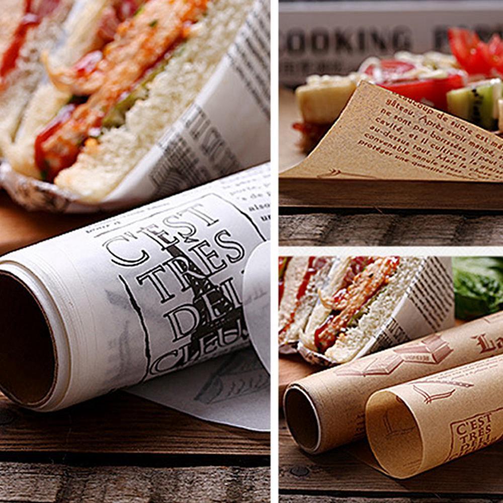 Cuộn Giấy Gói Bánh Sandwich 8M Tiện Dụng
