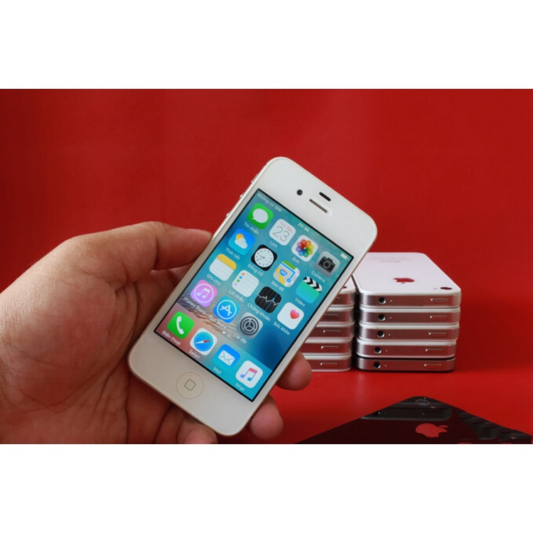 ĐT táo 4 8/16/32gb|Hỗ trợ tải fb zalo mess... Tặng kèm dây sạc - bảo hành 1 đổi 1 - IO.S 5 6 7 8 9