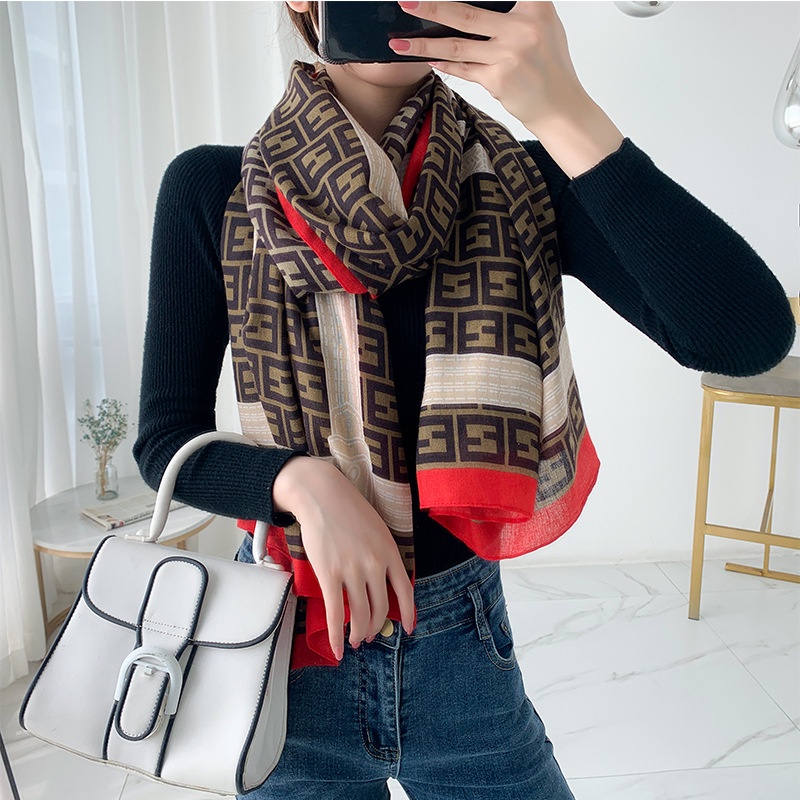 Khăn Choàng, Khăn Choàng, Khăn Choàng, Khăn Choàng Đi Biển In Kích Thước 90x180 cm. Thời Trang Mới Cho Phụ Nữ