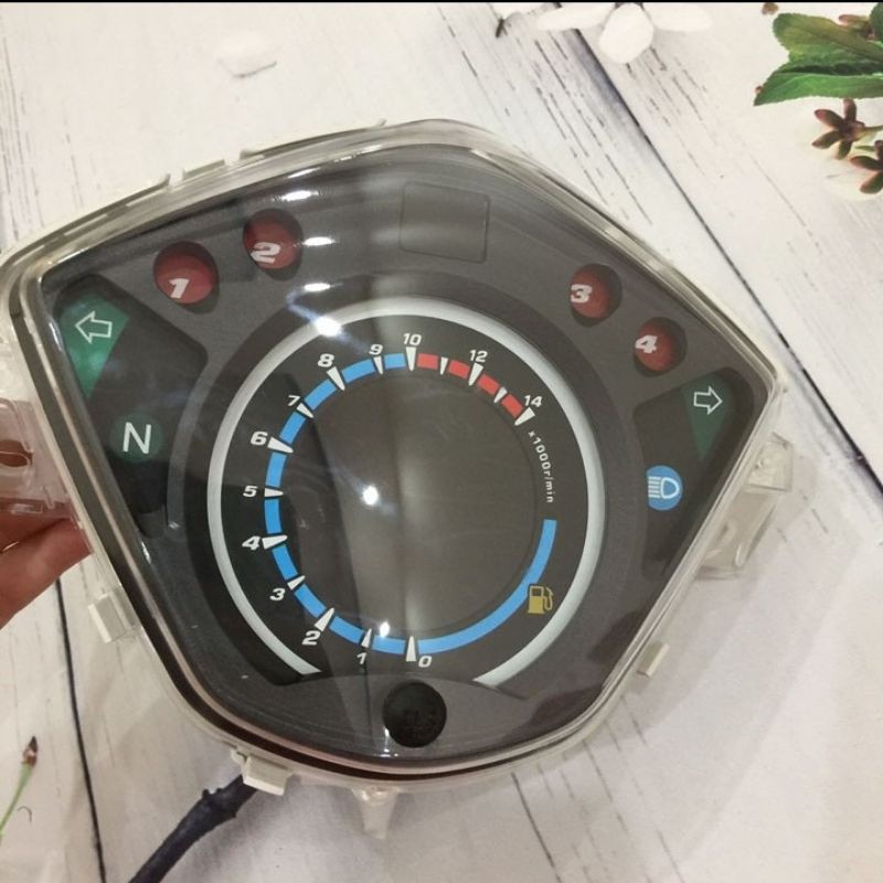 Đồng hồ điện tử Wave S110, RSX110 led , 7 màu nền điều chỉnh