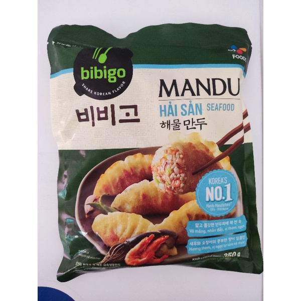[HỎA TỐC] [HCM] Bánh xếp Mandu Hàn Quốc Bibigo 350g | BigBuy360 - bigbuy360.vn