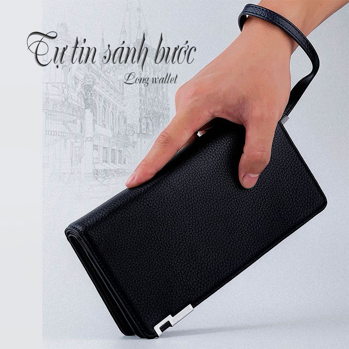 Ví dài nam da cao cấp