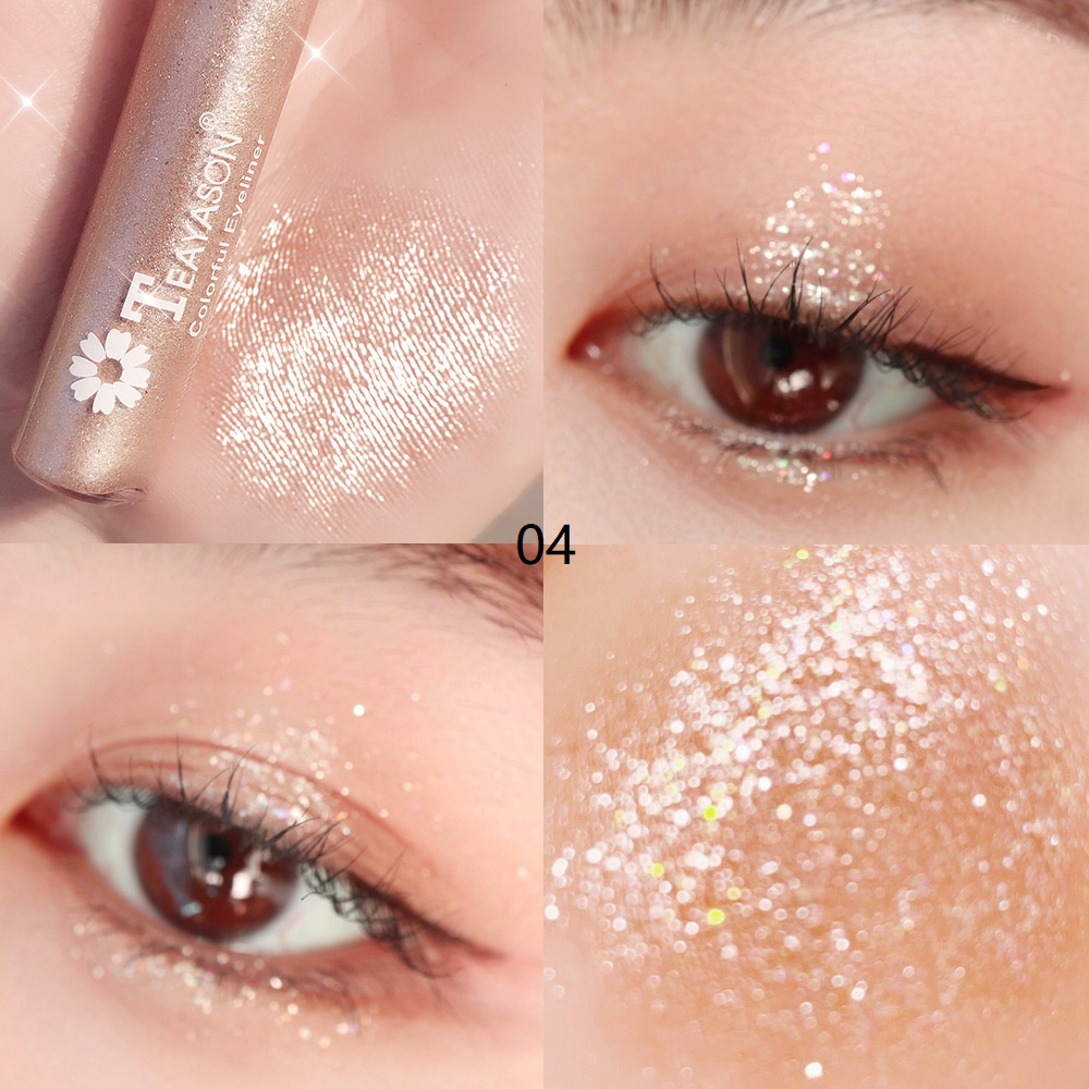 Phấn Mắt Dạng Gel Nhũ Lấp Lánh Teayason 6 Màu Tùy Chọn | BigBuy360 - bigbuy360.vn