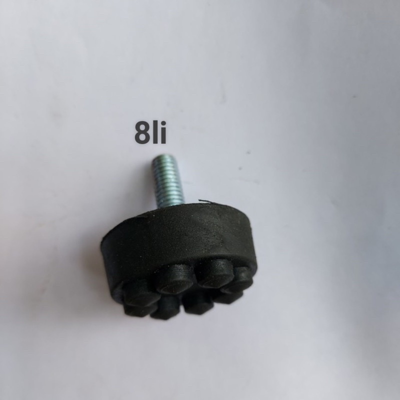 Đế cao su chân võng, ốc cao su chân ghế 8li, 10li