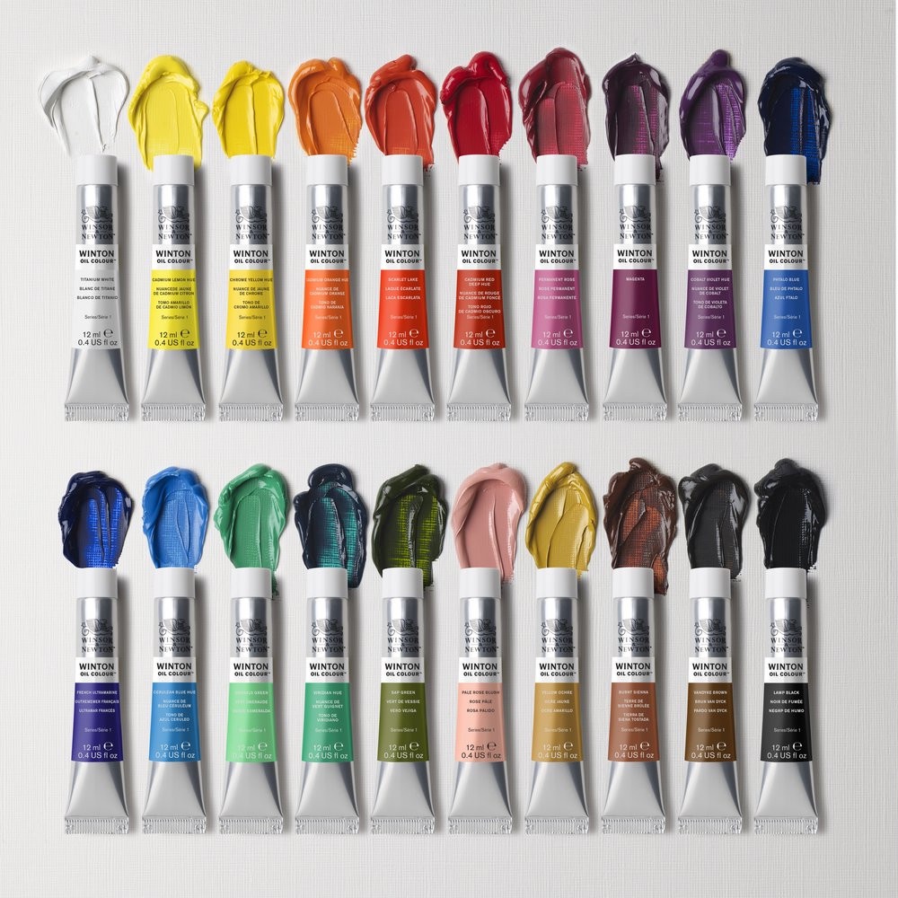 Set màu sơn dầu Winsor & Newton Winton Oil Colour - 10/20 12ml