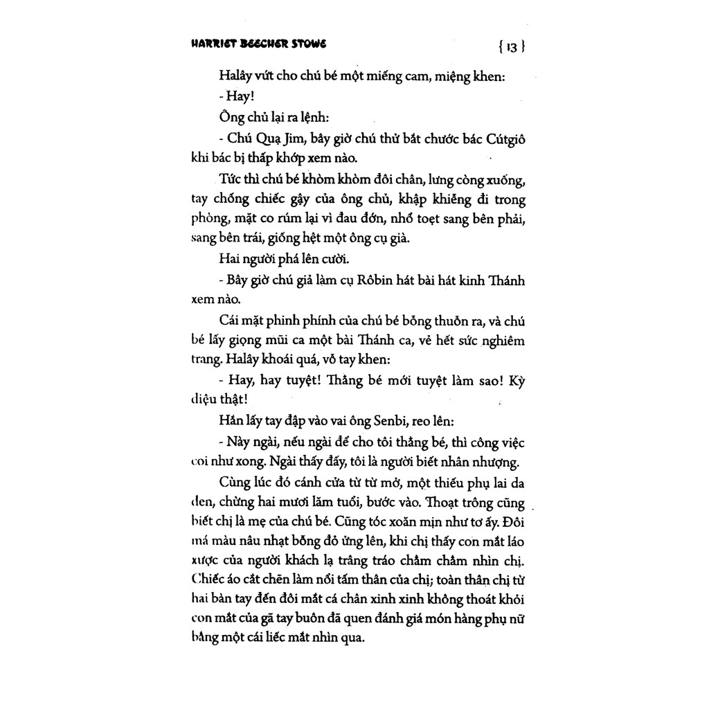 Sách: Túp Lều Bác Tôm - Harriet Beecher Stowe