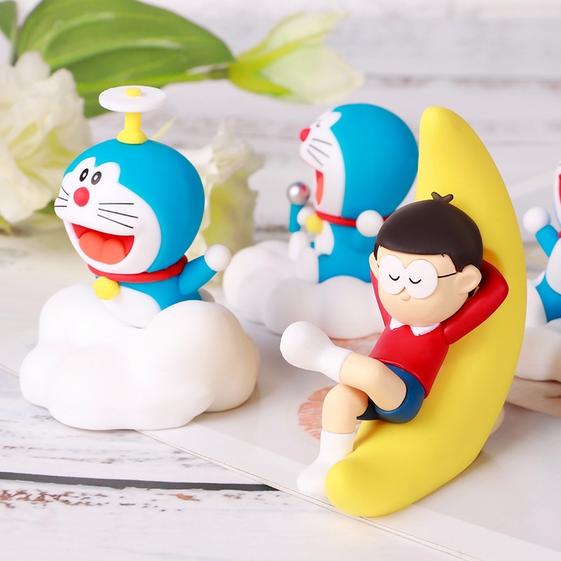 Mô Hình Doraemon Xinh Xắn Trang Trí Nội Thất Xe Hơi