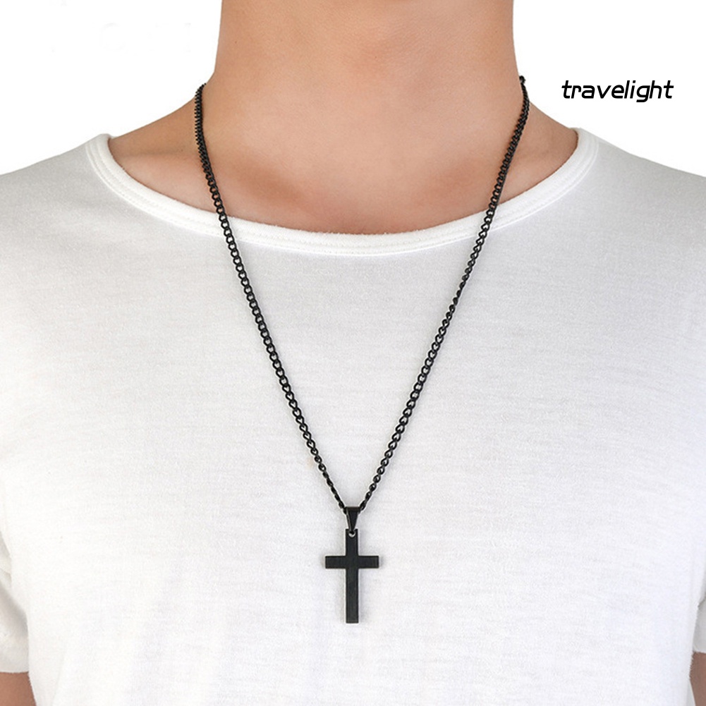 Vòng cổ Hợp Kim Mặt Thánh Giá Thời Trang Cho Nam