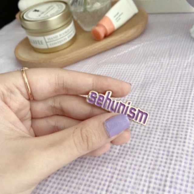 Pin cài áo sehunism