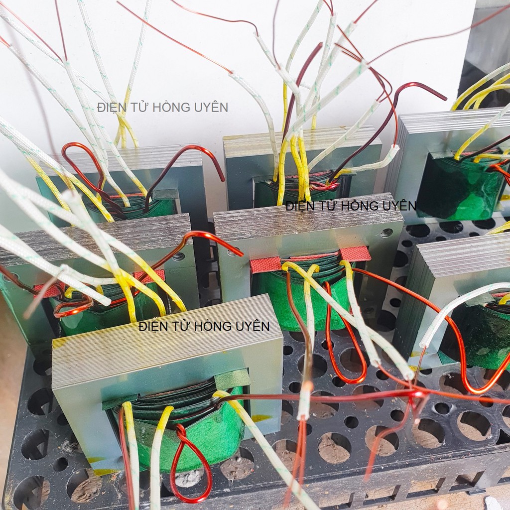 Biến áp 16d / 18d / 20d718 TẦN SỐ CAO. Biến áp quấn sẵn 2 vế c chung