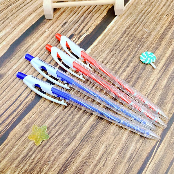 Combo 4 cây bút bi xanh / đỏ