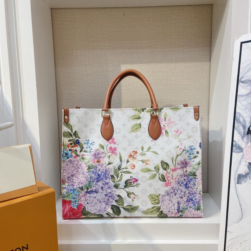 Túi LV onthego họa tiết hoa