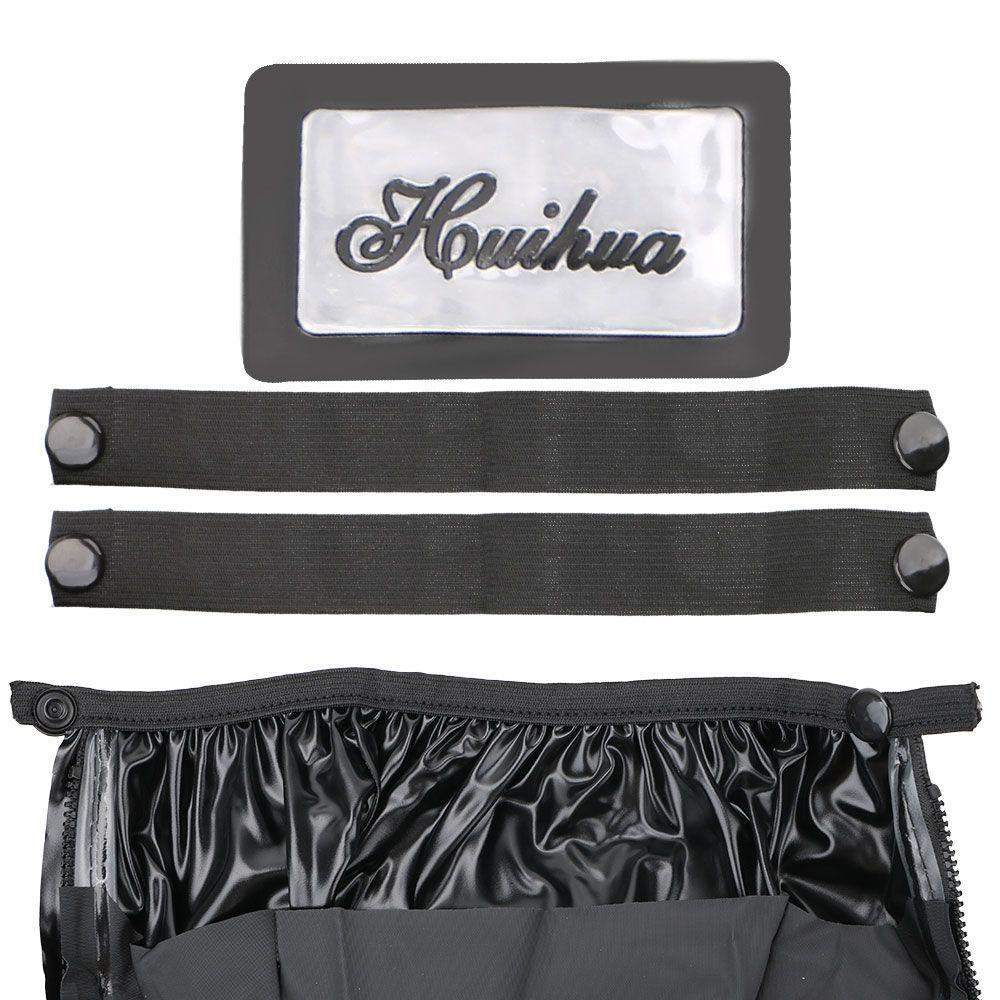 1 Cặp Vỏ Bọc Giày Đi Mưa Chống Mài Mòn Chất Liệu Dày Dặn Tiện Dụng Cho Người Đi Xe Máy