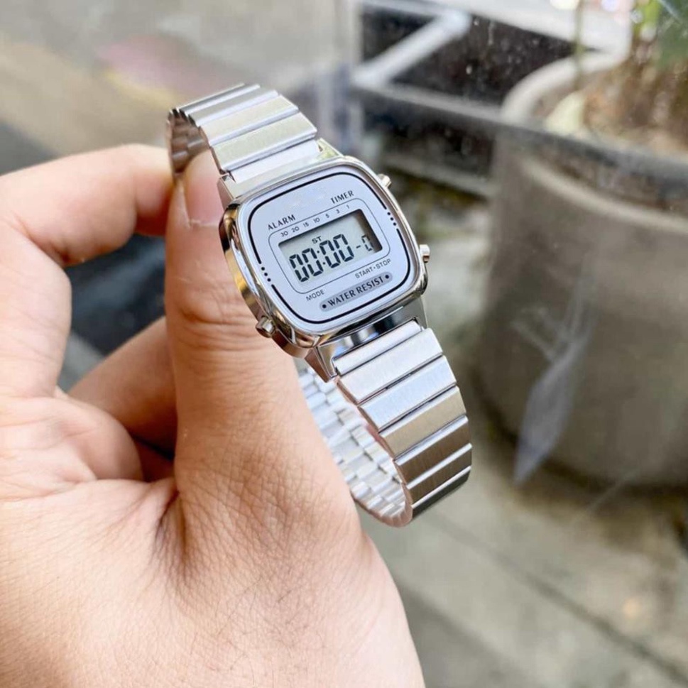 Đồng hồ nữ thời trang OneTime LA670, vỏ thép không gỉ, dây dễ chỉnh size, thiết kế nhỏ gọn sang trọng.