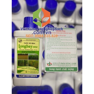 240ML LONG BAY 20SC BẠC LÁ, NẤM HỒNG SÌ MỦ TRÊN CÂY TRỒNG