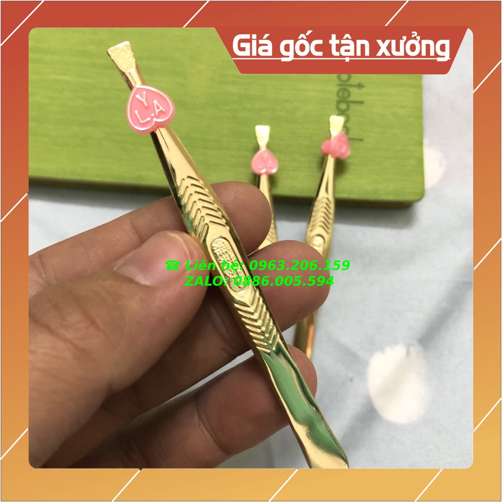 [NEW] Nhíp Nhổ Lông, Tóc Đa Năng, Chất Liệu Thép Mạ Vàng