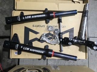 Phuộc LCM trước gắn ex150.
