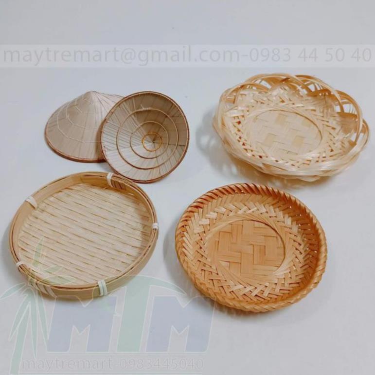 Mây tre đan mẫu ngẫu nhiên size mini trong lòng bàn tay