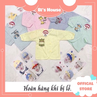 🌟[ TOP BÁN CHẠY ] Áo chục bé - Áo chục dài tay cotton cho bé 3-8kg [ ẢNH THẬT ] 🍀