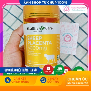 Viên Nhau Thai Cừu Úc Sheep Placenta Healthy Care 5000mg - 100 viên