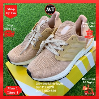 Giày Ultra-Boost6.0 Hồng sneaker nữ đẹp cao cấp, giày thể thao chạy bộ tập gym hot trend hiện nay, Shop uy tín giá rẻ