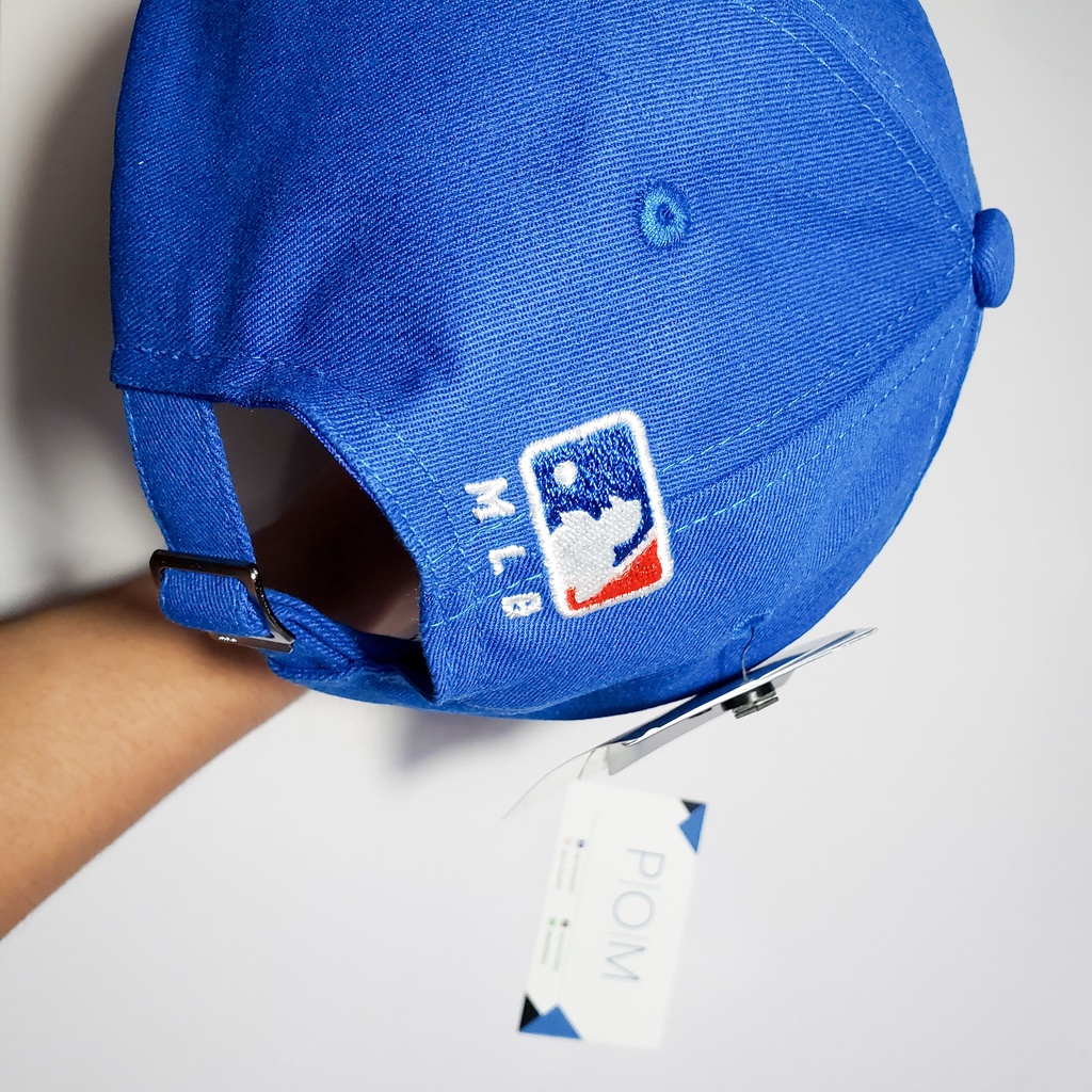 Mũ lưỡi trai M.L.B mũ LA Ball Cap Xanh Dương nón lưỡi trai LA - Pom Store