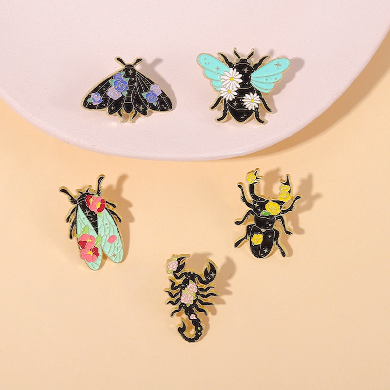 Ghim Cài Áo Hình Chú Ong Hoạt Hình Sáng Tạo