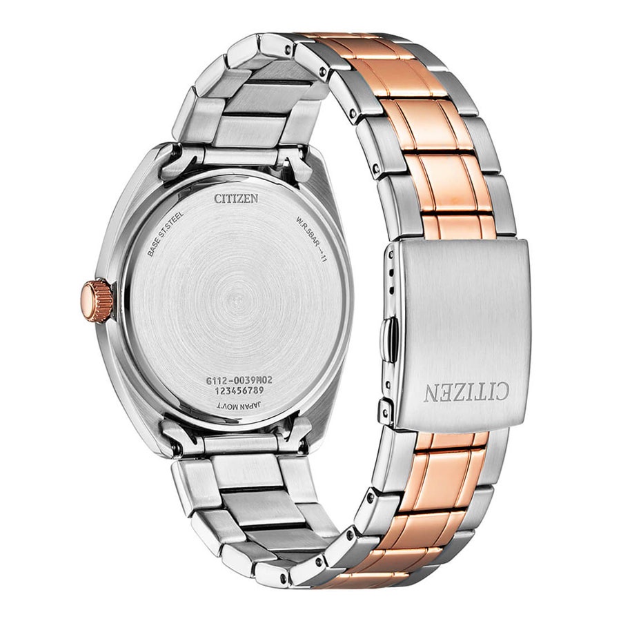 Đồng Hồ Nam Citizen Dây Thép Không Gỉ BI5104-57X - Mặt Đỏ