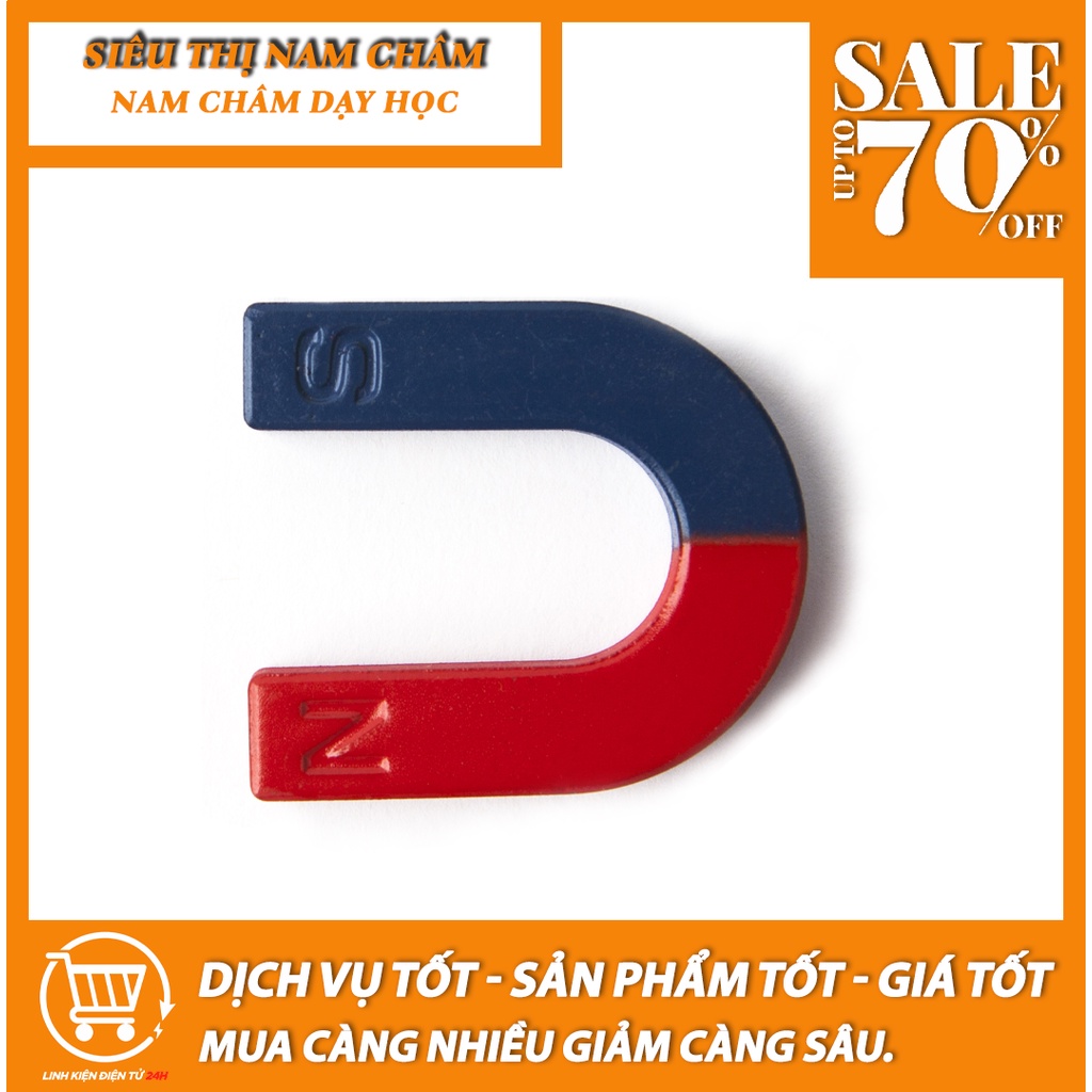 Nam châm 2 cực dùng cho giáo dục giảng dạy