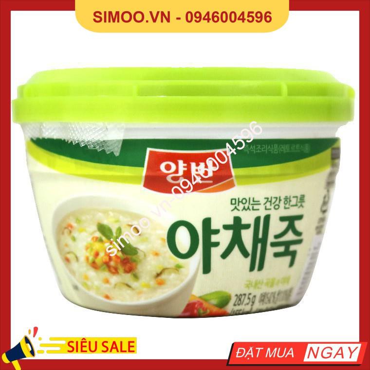 💥 ⚡ SẢN PHẨM CHÍNH HÃNG Cháo rau Hàn Quốc Dongwon - Hộp 285g