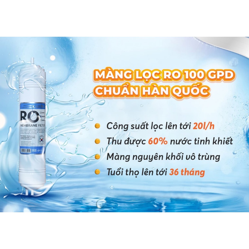 [FREESHIP HCM] Máy Lọc Nước Nóng Lạnh Karofi Livotec 612 - 9 Lõi Lọc - Bảo Hành 3 Năm