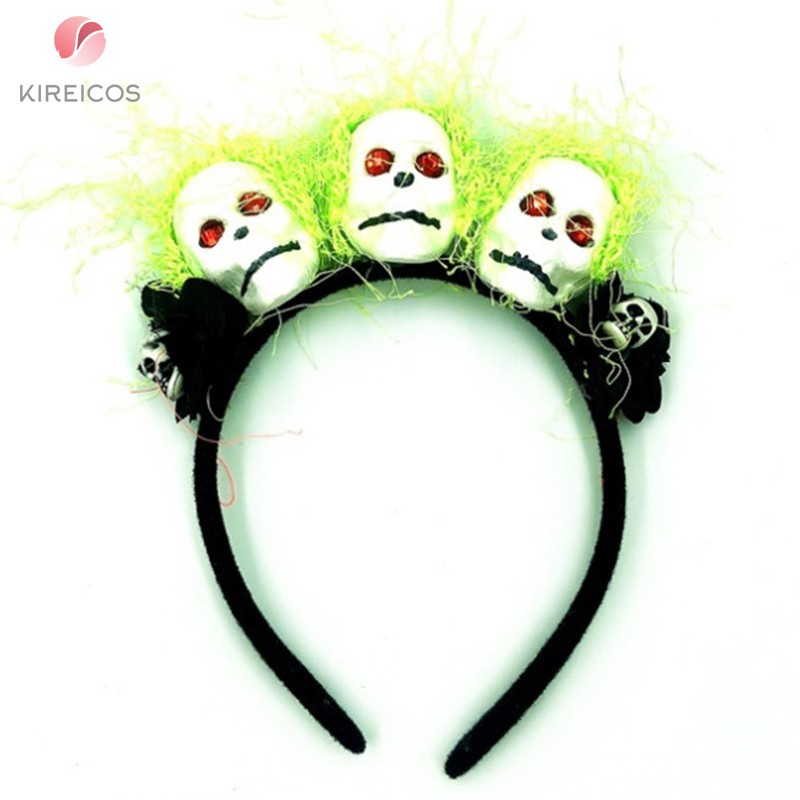 Cài Tóc Đầu Lâu Halloween Cực Hot Tông Đủ Màu