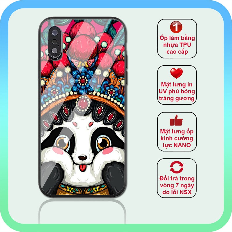 🐼 Ốp lưng giá rẻ đẹp độc lạ 🐼 Ốp in hình gấu trúc Panda iphone 6s/6/7/8 plus/x/xr/xs max/11 pro max/12 promax TATTOO0026