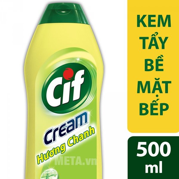 SALE Kem tẩy đa năng nhà bếp CIF vàng - chai 690g (Siêu HOT)