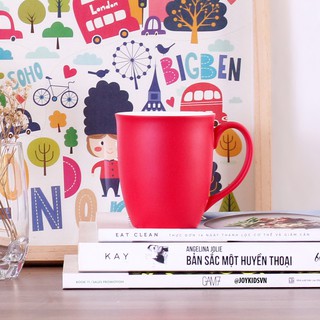 Ly gốm uống trà nhiều màu | Tách cà phê có quai - Multicolor Ceramic Cup