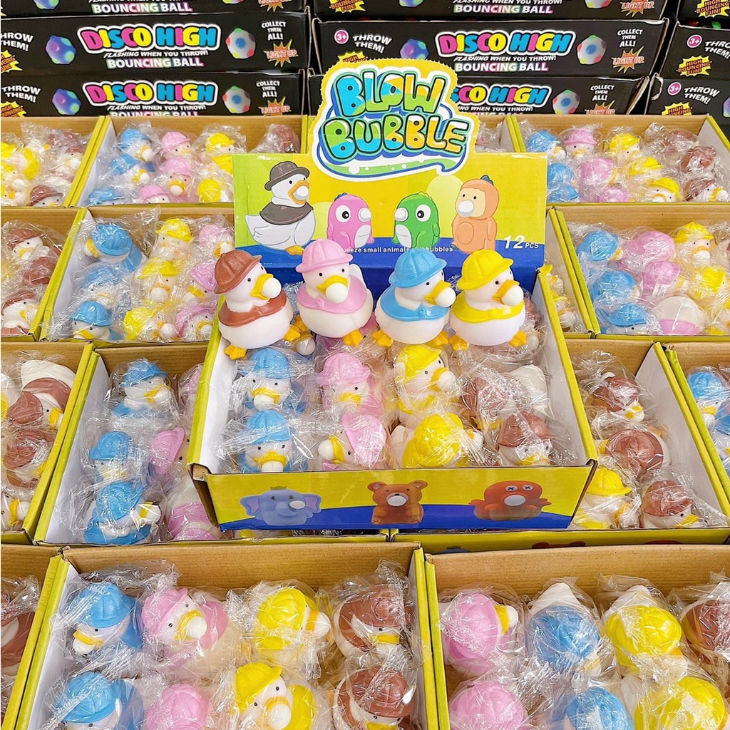 Đồ chơi squishy thú cao su y thổi bong bóng giảm stress hot tiktok
