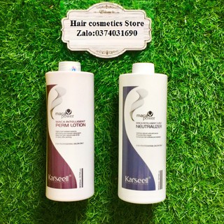 Thuốc uốn lạnh karseell maca dạng gel siêu sóng siêu mềm 800ml