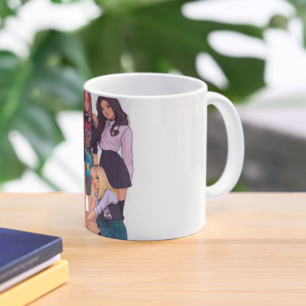 Cốc Sứ, Ly Sứ In Hình Chibi Black Pink