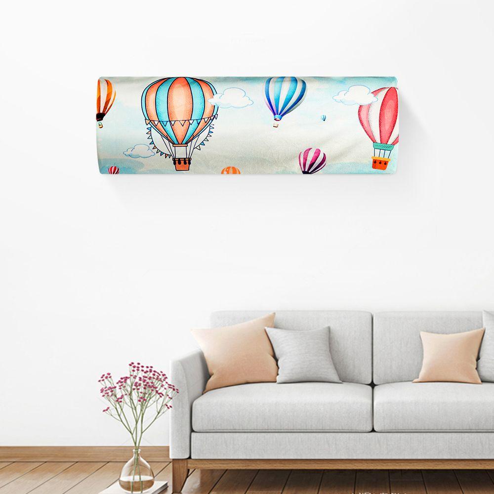 Tấm Vải Bọc Máy Điều Hòa Chống Bụi Họa Tiết Hoạt Hình Dễ Vệ Sinh