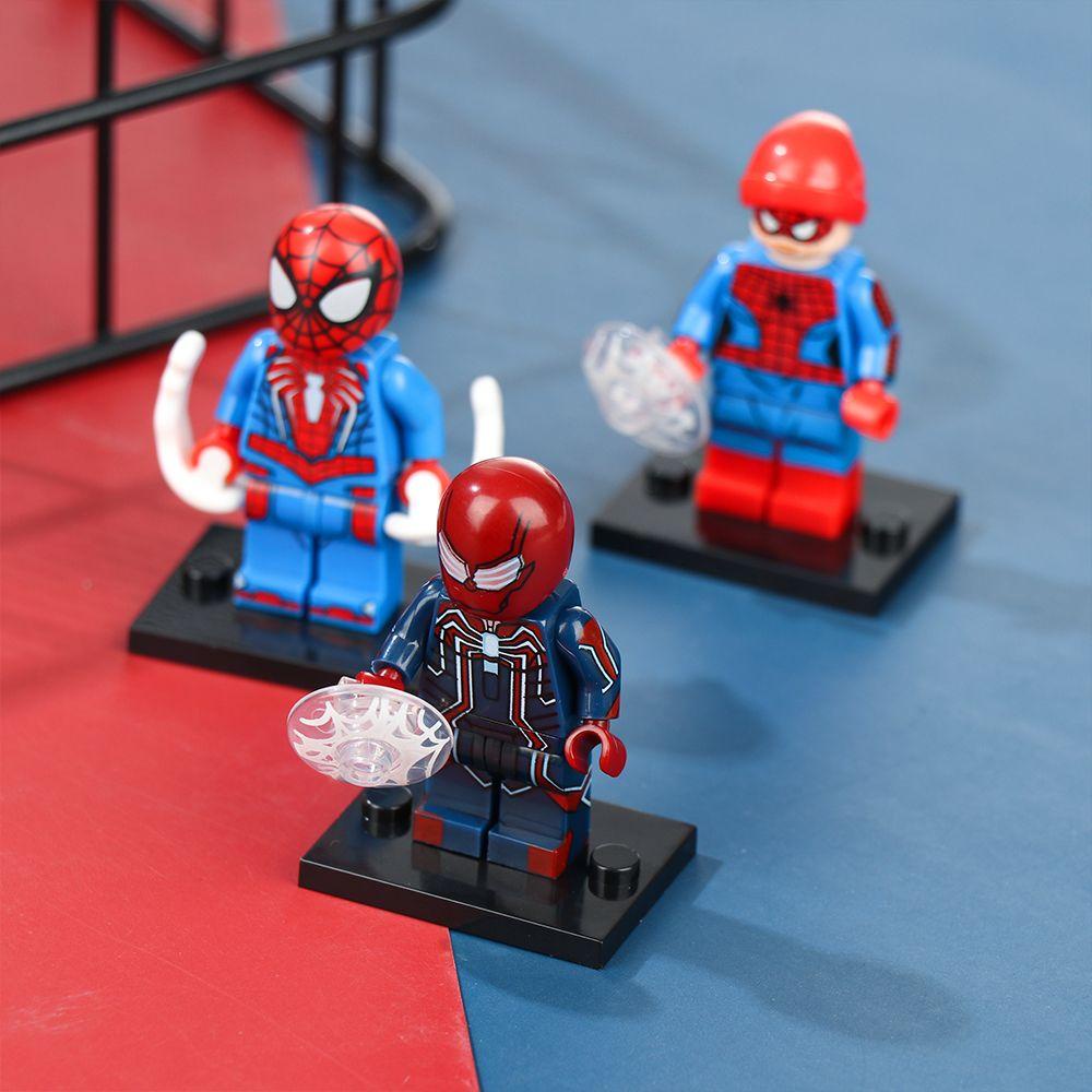 LUOL Đồ Chơi Lắp Ráp Người Nhện Mini Cho Trẻ Em