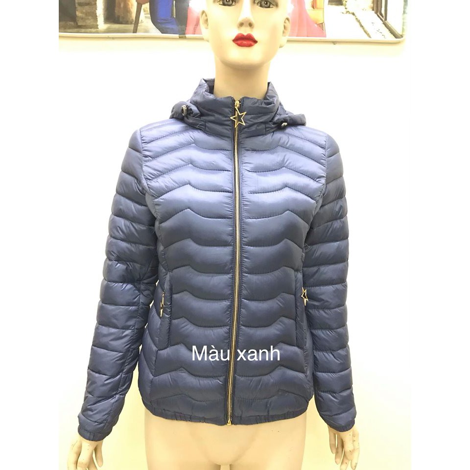 Áo khoác phao nữ túi kéo khóa(Video+Ảnh thật) | BigBuy360 - bigbuy360.vn