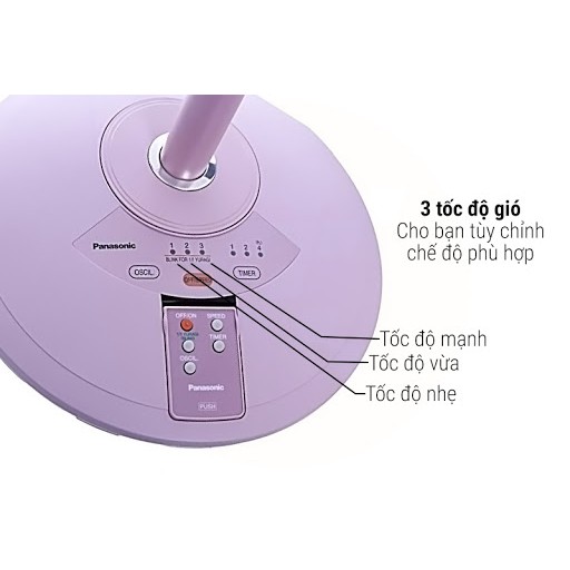 Quạt cây Panasonic F308NH - 42W, màu B/P