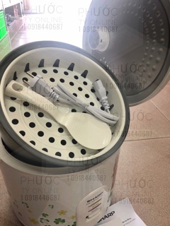 NỒI CƠM ĐIỆN NẮP LIỀN SHARP KS-18TJV"GR"