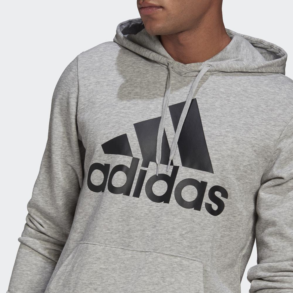 Áo Hoodie adidas Nam Áo Hoodie Big Logo Essentials Màu xám GK9541