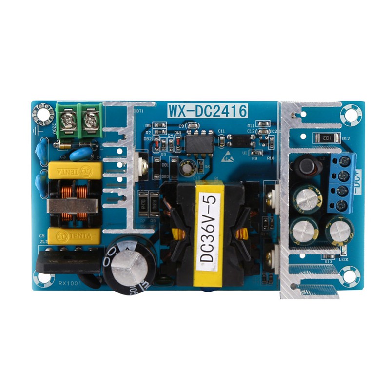 Chuyển đổi AC sang DC 36V 5A 180W Bảng cấp điện Máy biến áp điều chỉnh công suất cao Mô-đun cấp nguồn công nghiệp AC 100-240V Mô-đun cấp nguồn 36V 5A 180W 50 / 60HZ AC-DC Chuyển mạch Bảng mô-đun nguồn AC 100V-240V sang DC 36V Nguồn chế độ chuyển mạch