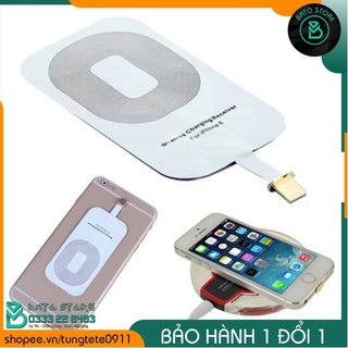 (HÀNG MỚI VỀ) Miếng Dán Sạc Không Dây - Chip Sạc Không Dây IPHONE