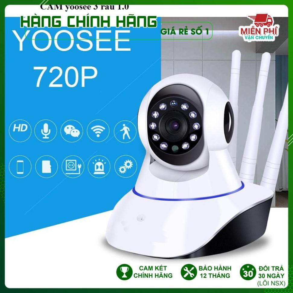 [Siêu Sale – FreeShip] CAMERA YOOSEE 1.0 | QUAY 360 ĐỘ - HỖ TRỢ THẺ NHỚ LÊN ĐẾN 128GB | BẢO HÀNH 1 ĐỔI 1 60000