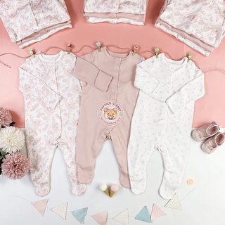Set 3 bộ body liền thân màu hồng TU