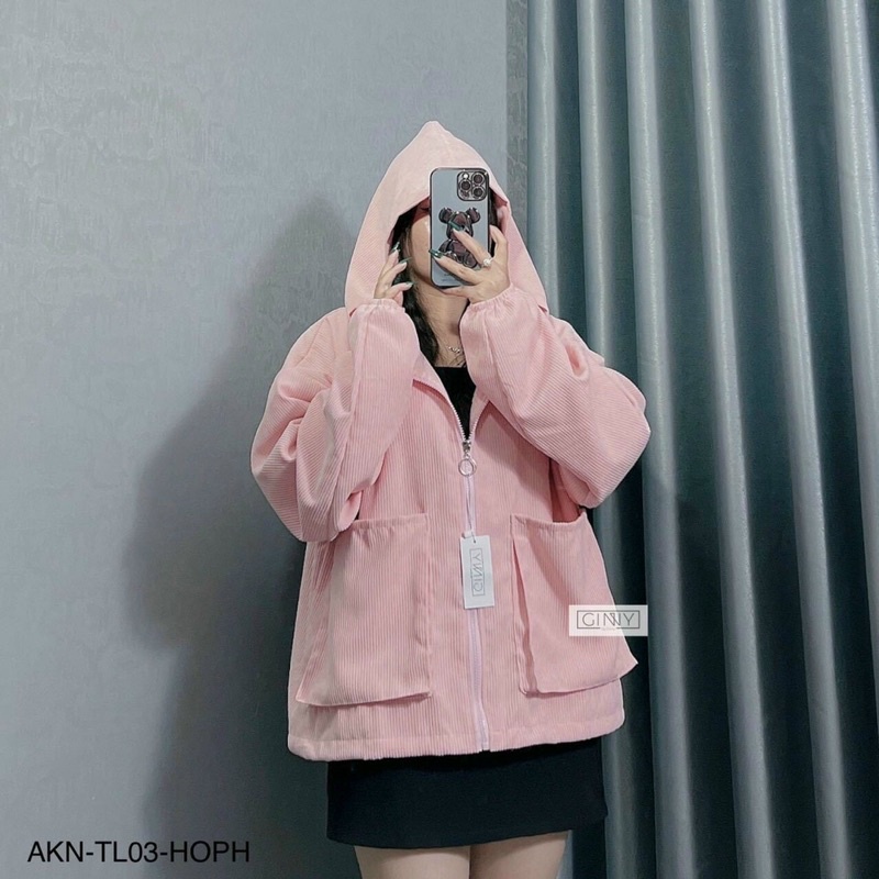 Áo khoác nhung tầm bigsize