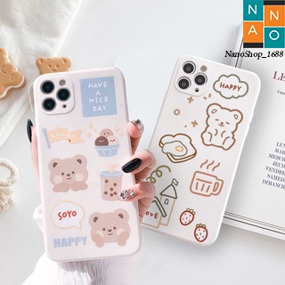 Ốp Lưng Iphone Cạnh Vuông,Bảo Vệ Camera In Hình Dễ Thương 7Plus,8plus,x,xs,xsmax,11,11promax,12,12promax,13,13promax